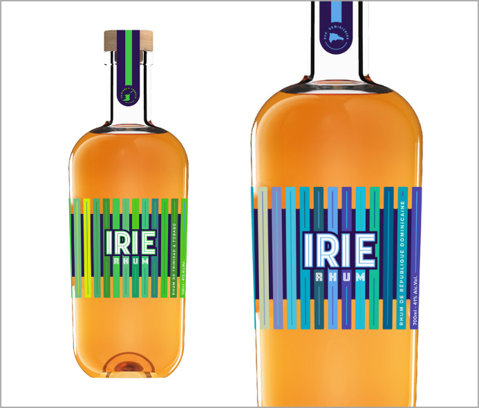 Bouteille du rhum Irie